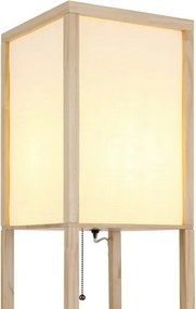 Globo 58611 - Lampadar TABITHA 1xE27/60W/230V bej