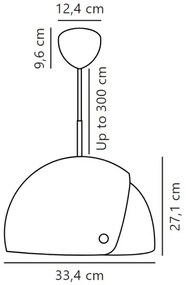 Lustră pe cablu DFTP by Nordlux ALIGN 1xE27/15W/230V negru