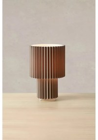 Veioză gri cu abajur textil (înălțime 32 cm) Catis – Markslöjd