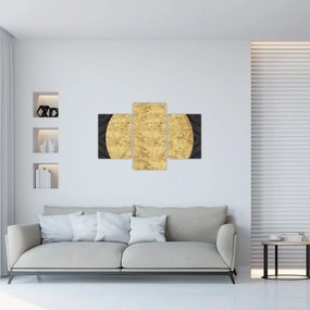 Tablou - Structura de aur N⁰2 (90x60 cm)
