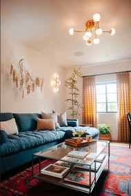 Plafoniera, lustra aplicata LUX, design modern FLEMING