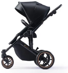KINDERKRAFT SELECT PRIME 2 Premium - Cărucior 3în1 combinat, negru Venezian