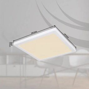 Plafonieră LED LASSE LED/24W/230V 3000/4000/6500K albă Globo 12380-24W