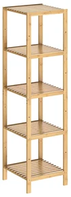 Deuba Raft din bambus - 140x33x33 cm