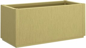 vidaXL Cutie de flori pentru grădină Verde 80 x 36 x 35 cm PP