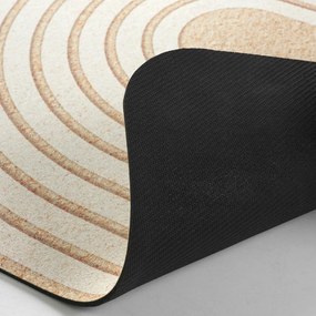 Covoraș de baie maro deschis 50x80 cm Adriel – douceur d'intérieur