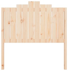 Tablie de pat, 106x4x110 cm, lemn masiv de pin 1, Maro, 106 x 4 x 110 cm