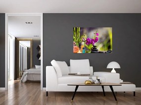 Tablou - spa and stones (90x60 cm)