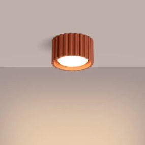 Sollux SL.1802 - Spot AURA 1xGX53/10W/230V 6 cm portocaliu