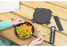 Set de tacâmuri de călătorie argintiu din oțel inoxidabil 3 buc. Make &amp; Take – Brabantia