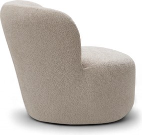 Fotoliu de relaxare Hygga - stofă boucle bej Catch Me 02