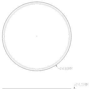 Plafonieră LED RGBW dimabilă Zuma Line MS748400R-BK COLIS 32W/230V + LED/8W negru + telecomandă