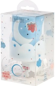 Lampă LED pentru priză Dalber 61235T MOON 1xE14/0,3W/230V