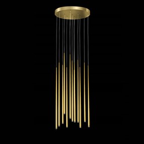 Lustra LED design modern minimalist 45cm Louise 12 gold ZZ AZ3420