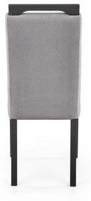 Scaun Clarion 2 velvet gri/negru Monolith 85