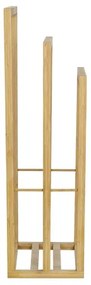 WENKO 25629100 - Suport pentru prosoape BAMBUSA 42,5x82 cm maro