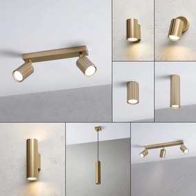 Brilagi - Spot aplicat CRISPINA 2xGU10/10W/230V auriu