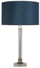 Veioza/Lampa de masa design modern Scarborough, nickel, teal