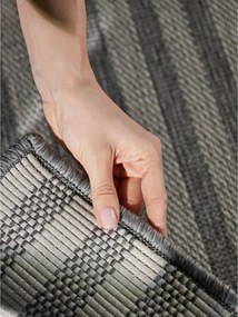 Covor pentru exterior și interior gri/crem 120x170 cm Haringey Linley – Ted Baker