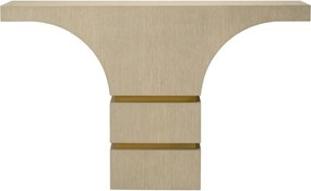 Consola design LUX, Furnir Stejar albit, Thaddeus