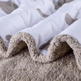 decoDoma Set matlasat cu blăniţă Dual Feel ESTELLA 3 buc