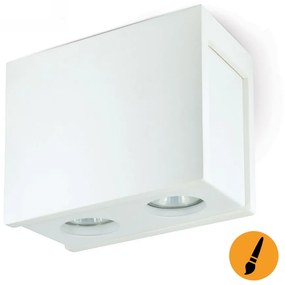 Plafonieră spot PURO 2xGU10/25W/230V