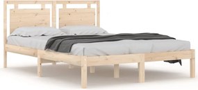 vidaXL Cadru de pat King Size, 150x200 cm, lemn masiv