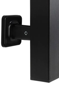 Radiator portprosop electric SILOUETTE 187W/230V 101,1 cm IP44 negru dreapta dreptunghiular