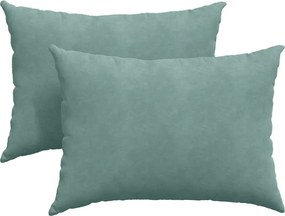 vidaXL Perne pentru canapea 2 pcs Verde Mării 70 x 50 cm