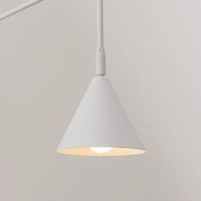 Lampă de perete Sollux SL.1696 NOX 1xE14/10W/230V alb