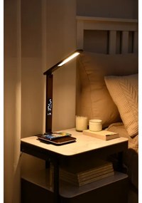 Lampă LED dimabilă cu încărcare fără fir KINGFISHER LED/8,5W/230V negru Immax 08975L