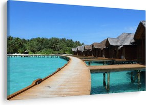 Tablou cu Maledive (90x60 cm)