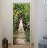 Fototapeta pentru usa JUNGLE BRIDGE 86x200 cm
