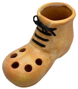 Suport de birou BOOT, Galben, 15x9cm