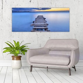 Tablou - Ponton, Zadar, Croația (120x50 cm)