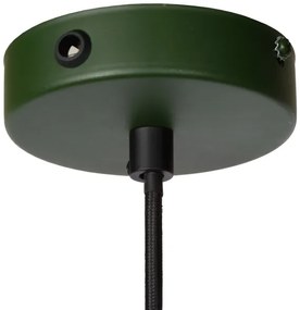 Lustră pe cablu MANUELA 1xE27/60W/230V d. 50 cm verde Lucide 78374/50/33