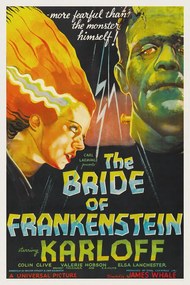 Ilustrație The Bride of Frankenstein