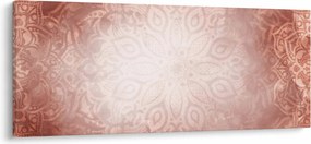 Tablou - Mandala roz (120x50 cm)