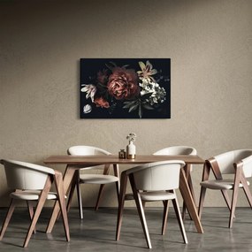 Tablou - Flori întunecate (90x60 cm)