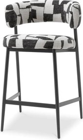 Scaun bar design LUX Counter Stool Folsom, Brooklyn black