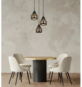 Lustră pe cablu Globo 15889-3H HASSAN 3xE27/40W/230V