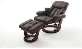 Fotoliu reglabil HABI, maro/nuc