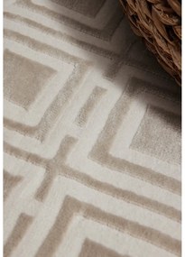 Covor tip traversă crem 80x240 cm Perles Howlite – Elle Decoration