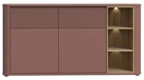 Comodă INAR, maro/stejar