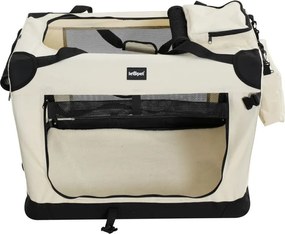 Leopet Cutie de transport pentru câini L, 70 x 52 x 52 cm, b