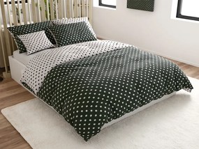 Lenjerie de pat din bumbac COLAM GREY gri hotelova capsă Dimensiune lenjerie de pat: 70 x 90 cm | 140 x 200 cm