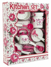 Set vase din plastic Teddies, 11 buc.