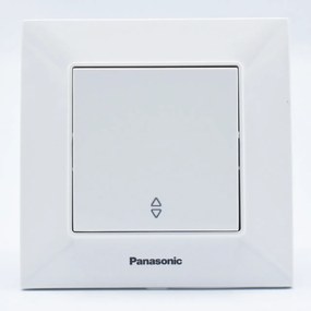 Intrerupator alternativ, 10A, IP20, Alb, Panasonic Arkedia Slim