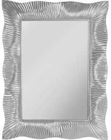 Oglinda de perete Wavy Argintie 94x124cm