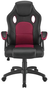 Scaun ergonomic de birou "Montreal" burgundy